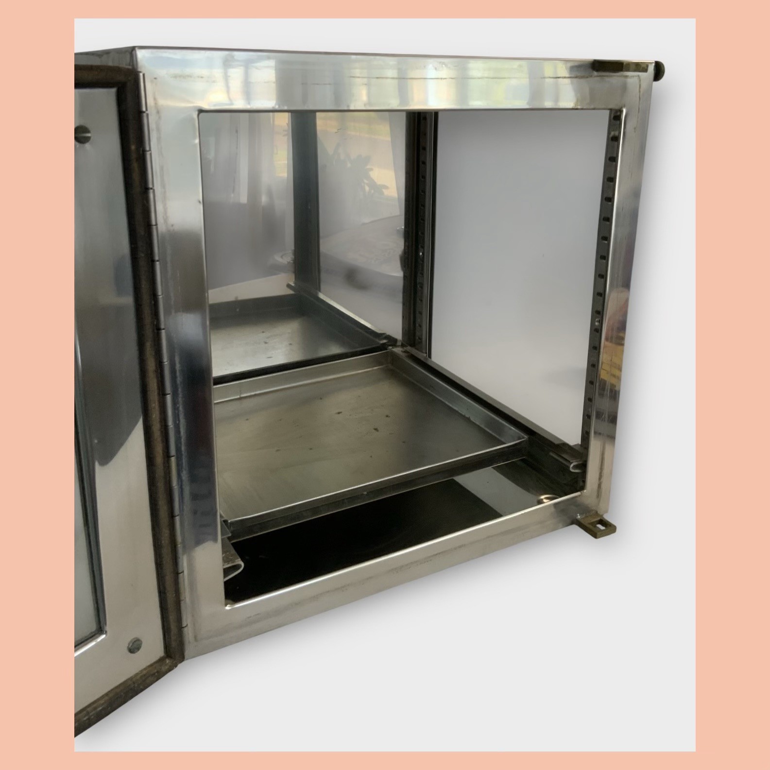 Vtg Boekel Scientific Incubator- Phila PA-12x12” Metal & Glass - Untested/AS IS