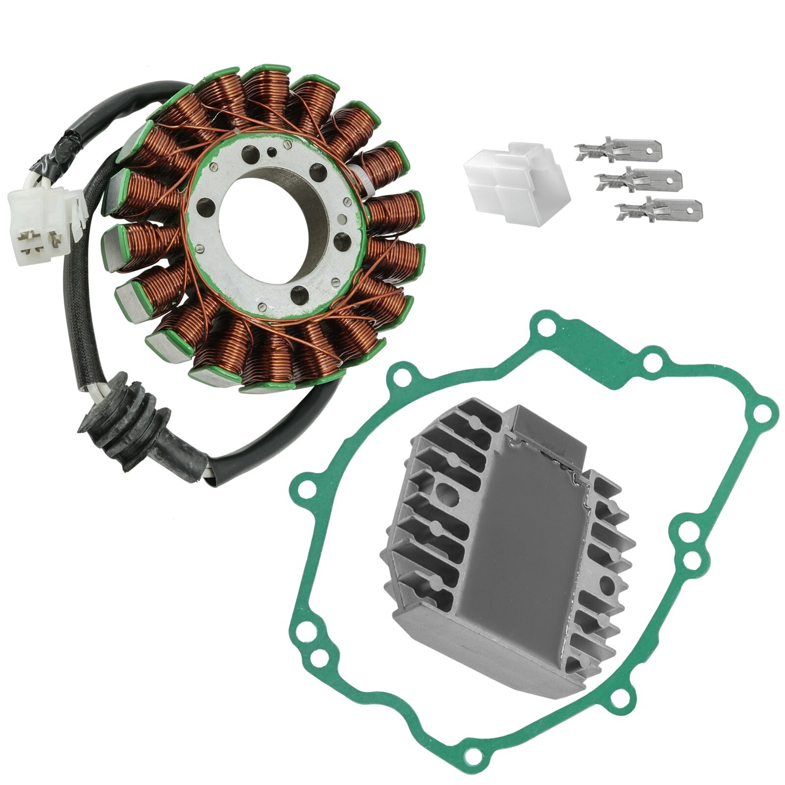 Stator And Regulator Rectifier W/Gasket for Yamaha YZF-R6 YZF R6 2003-2005