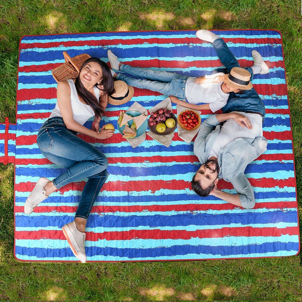 Tirrinia Extra Large Picnic Blanket, Waterproof Lightweight Portable Outdoor Mat