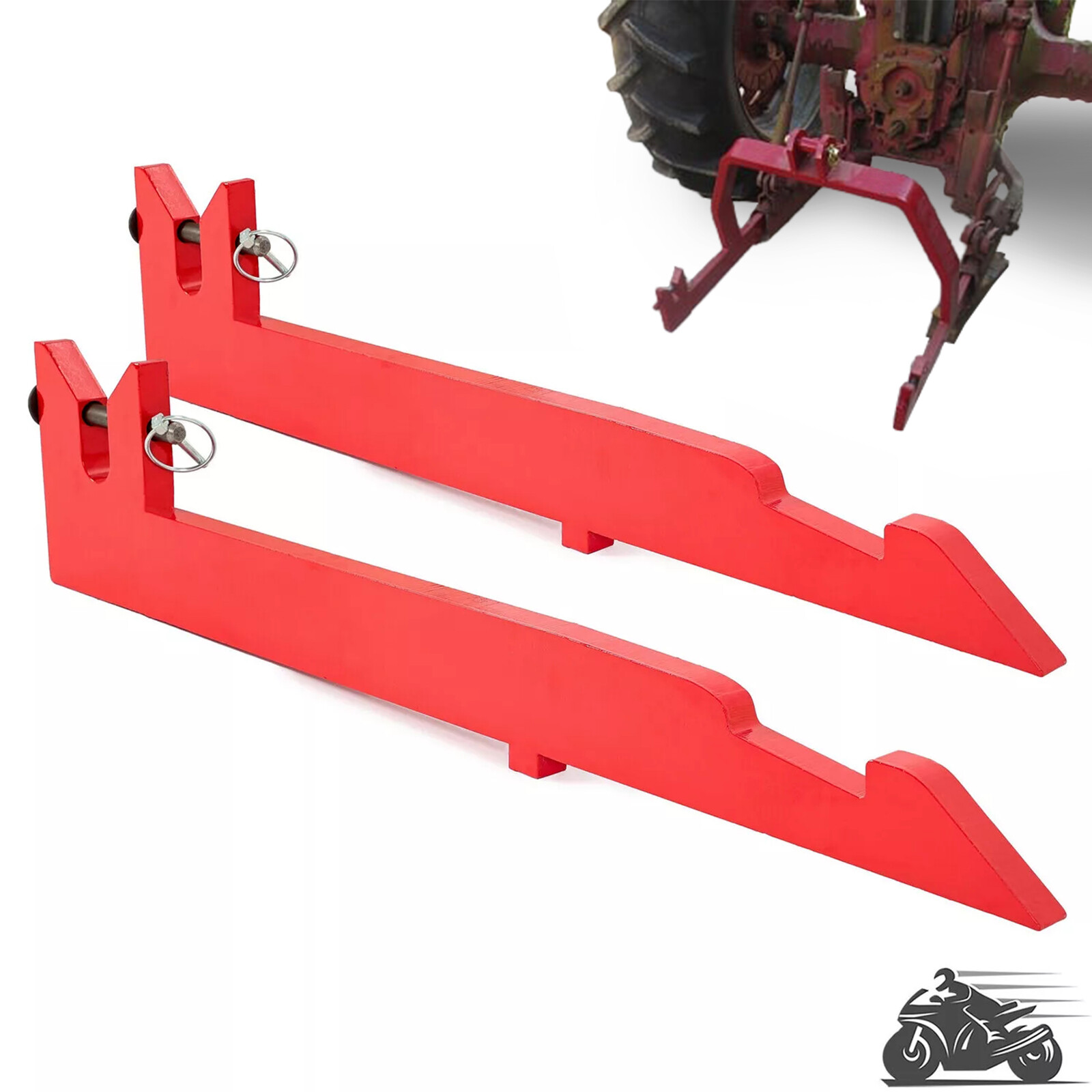 Fast Hitch 3 Point Prongs Fasthitch Category 2 For Farmall Tractor 560 450 460