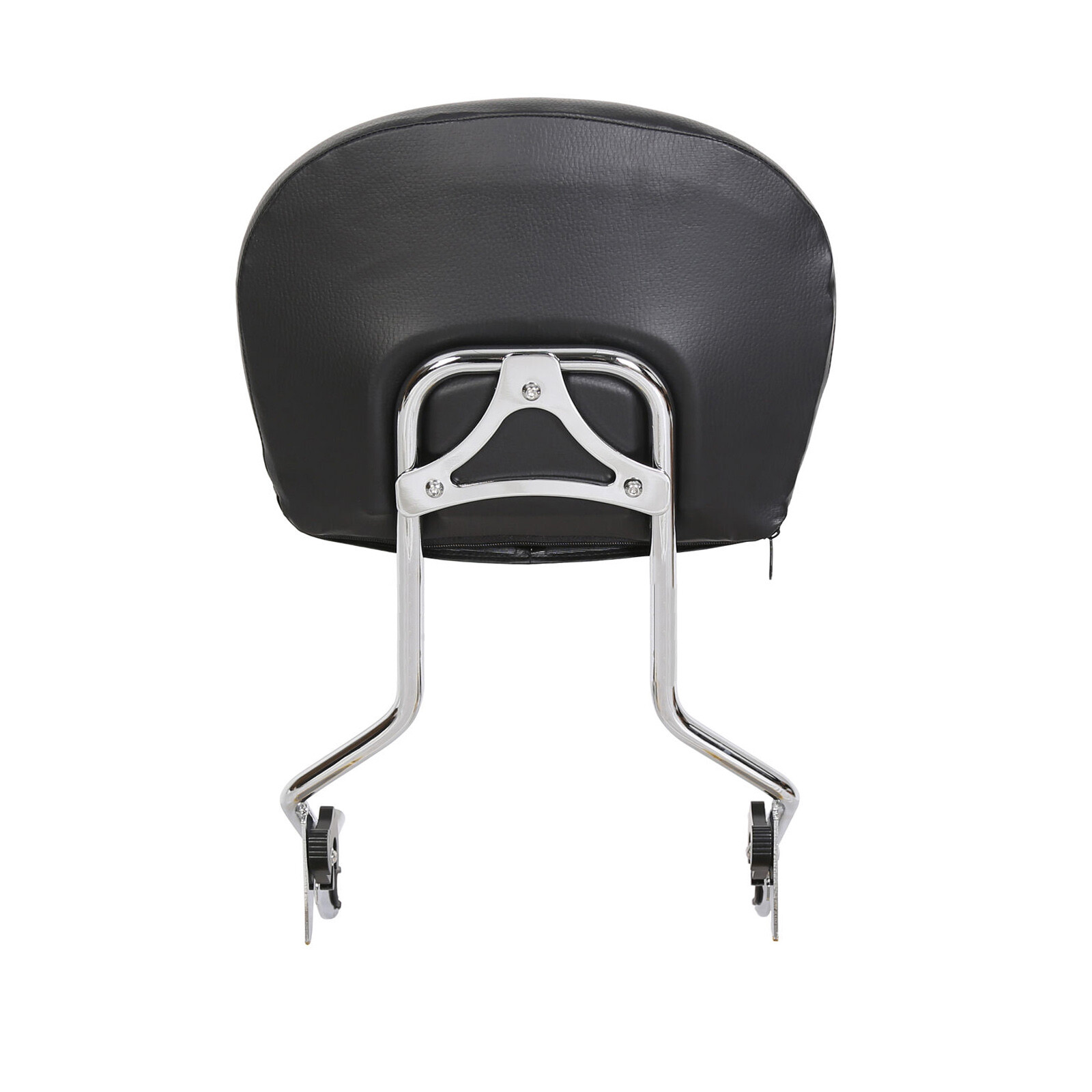 Detachable Passenger Backrest Sissy Bar Chrome For 09-UP Harley Davidson Touring