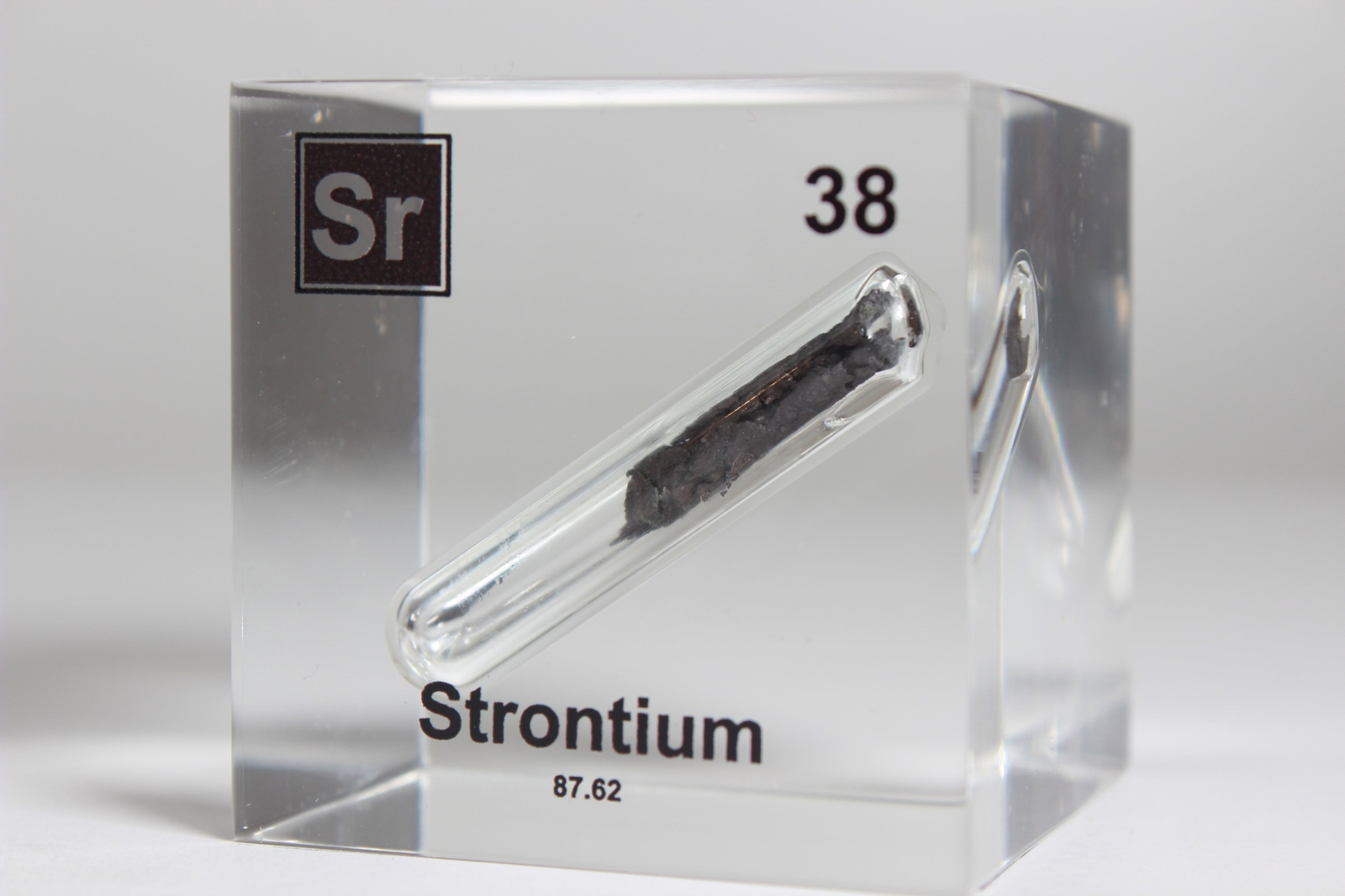 Strontium Element Cube