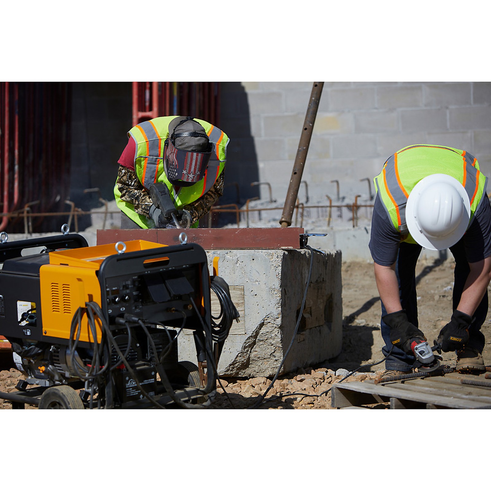 Klutch 7kW Multi-Process Engine-Driven Inverter DC Arc Welder/AC Generator with