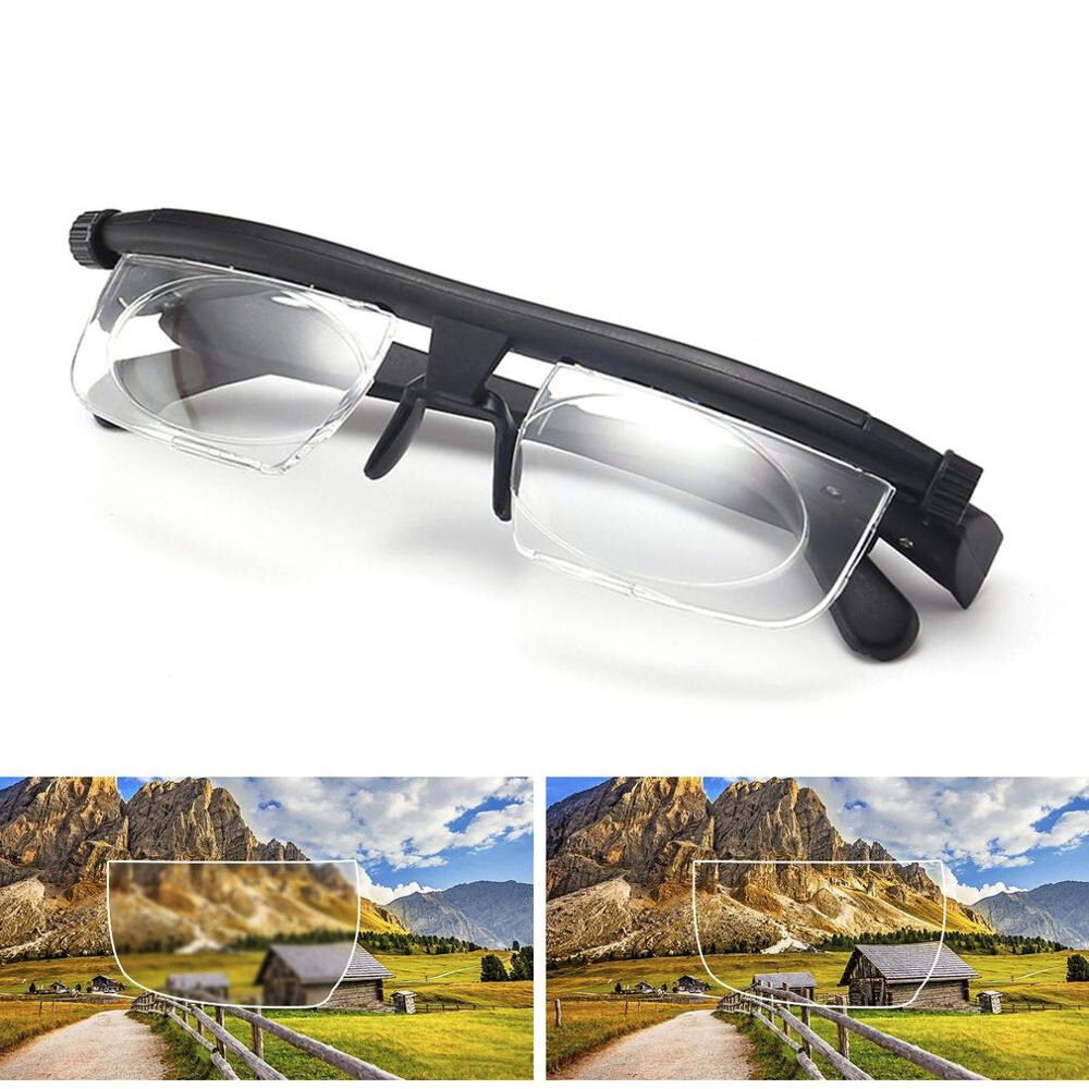 Adjustable Glasses Variable Focus Near and Far for Reading Distance Vision glass