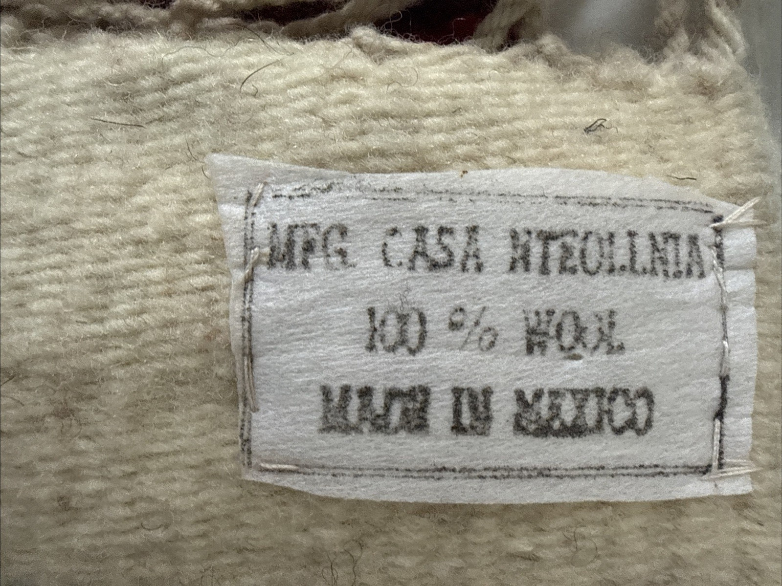 Mexican Wool Rug Runner Aztec Southwestern Navajo Style 6ft Rustic Lodge Native