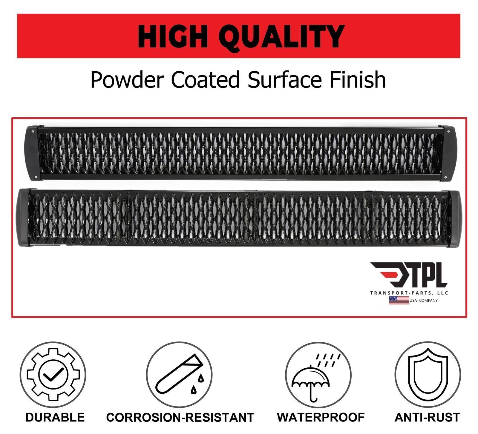 2014-2024 2500 Ram ProMaster Complete PASSENGER Side Step Running Board Kit