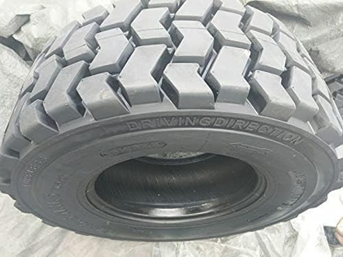 4 New 10-16.5 Skid Steer Tires 16PR LRH HD Rim Guard Tubeless 10x16.5 10165