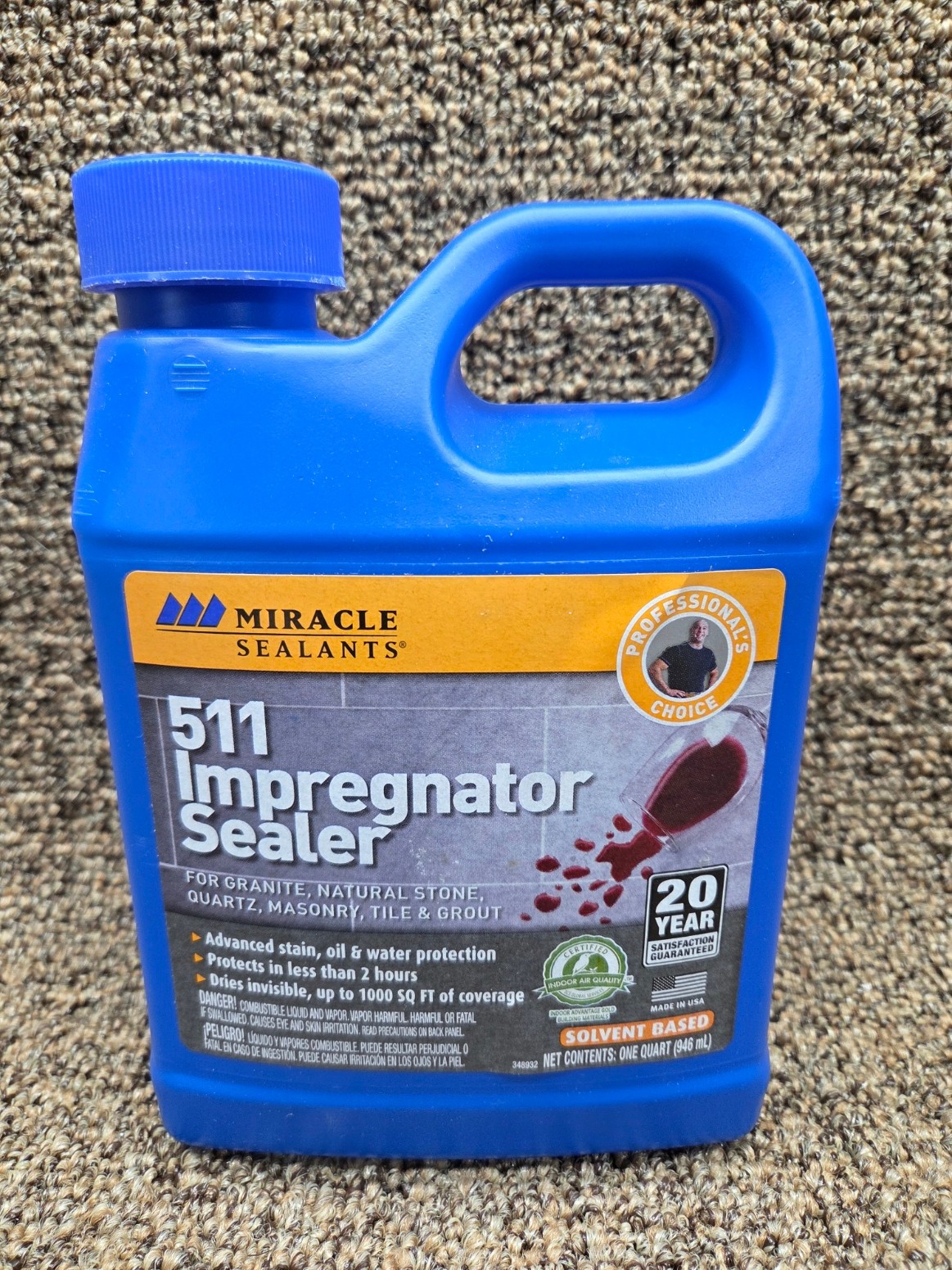 MIRACLE SEALANTS 511 Residential Penetrating Impregnator Sealer 32oz