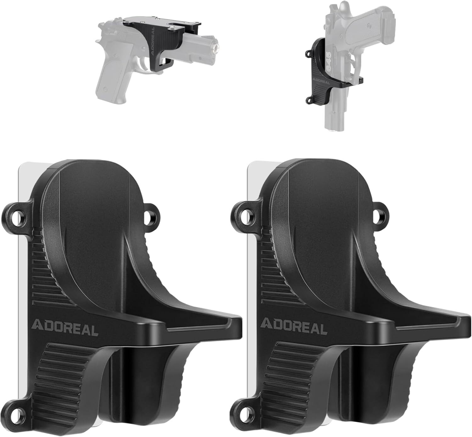 Magnetic Gun Mount, Side Magazine Magnetic Suction Concealed Gun Magnet Desk