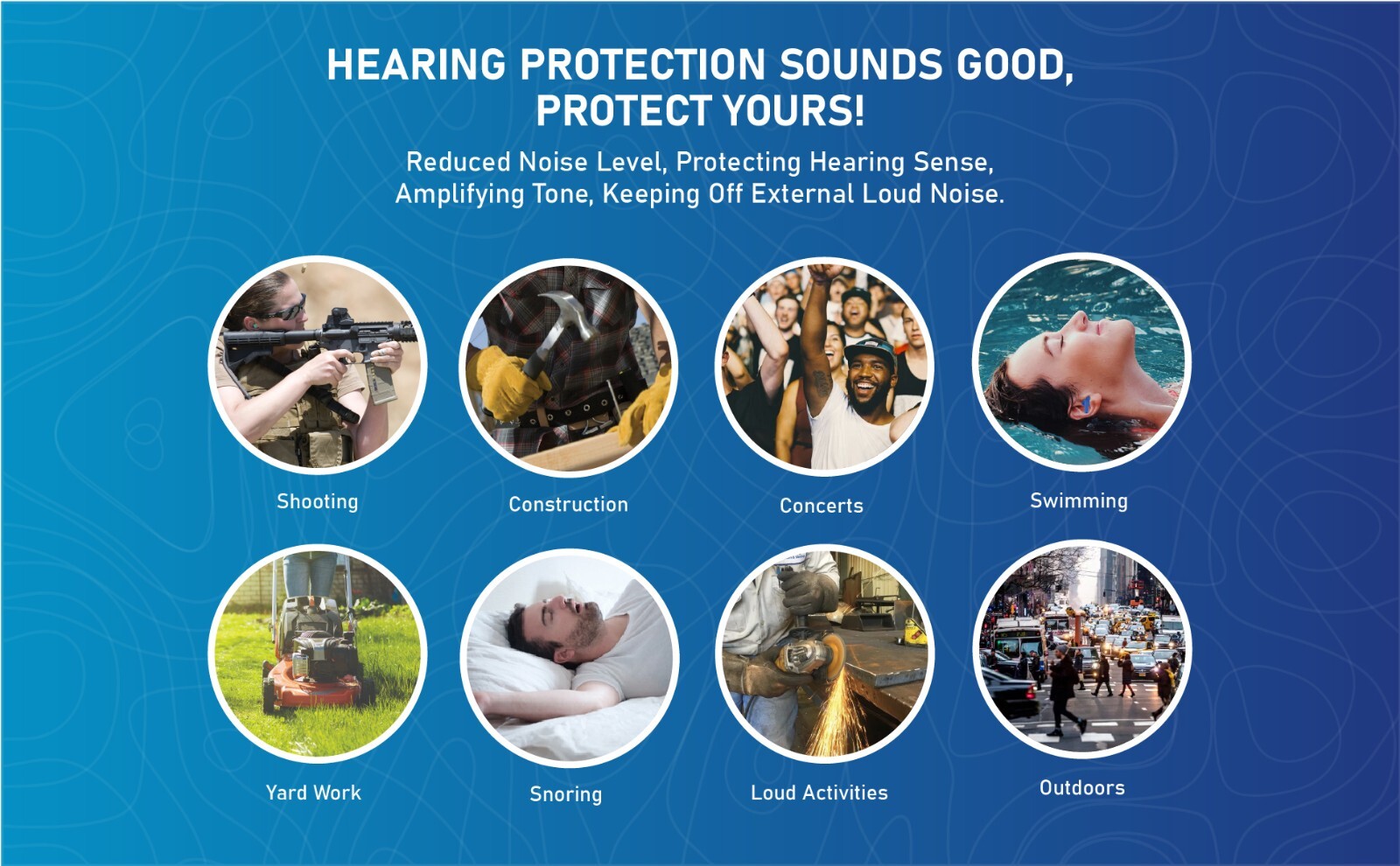 10-100 Pair Silicone Ear Plugs for Sleeping Shooting Swimming Hearing Protection