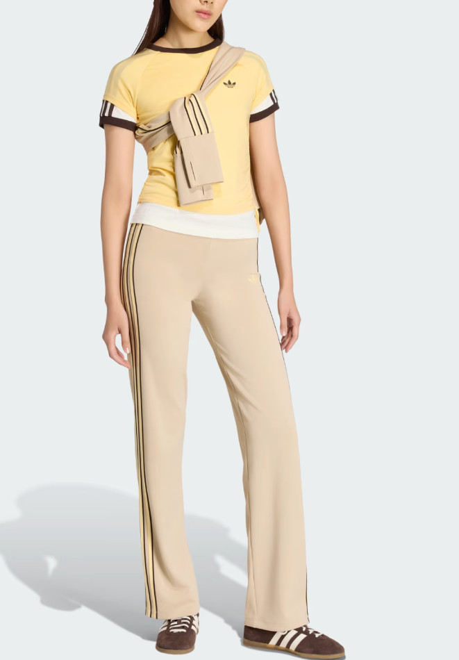 Adidas Originals Slouchy Straight Pants Women's Lifestyle Casual AsiaFit KW4555