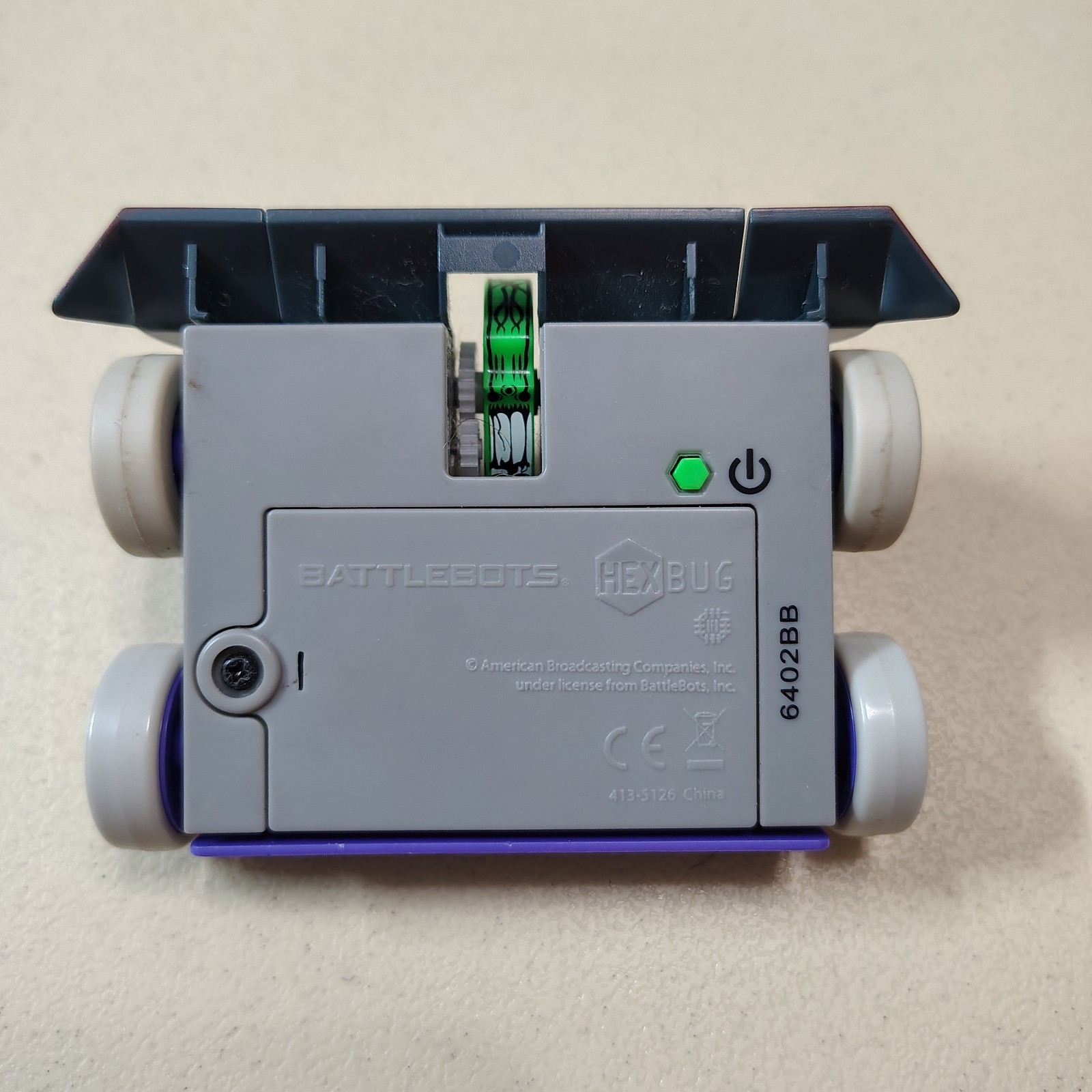 Tested Works!! HEXBUG BattleBots Single - Witch Doctor Battle Bot with Remote