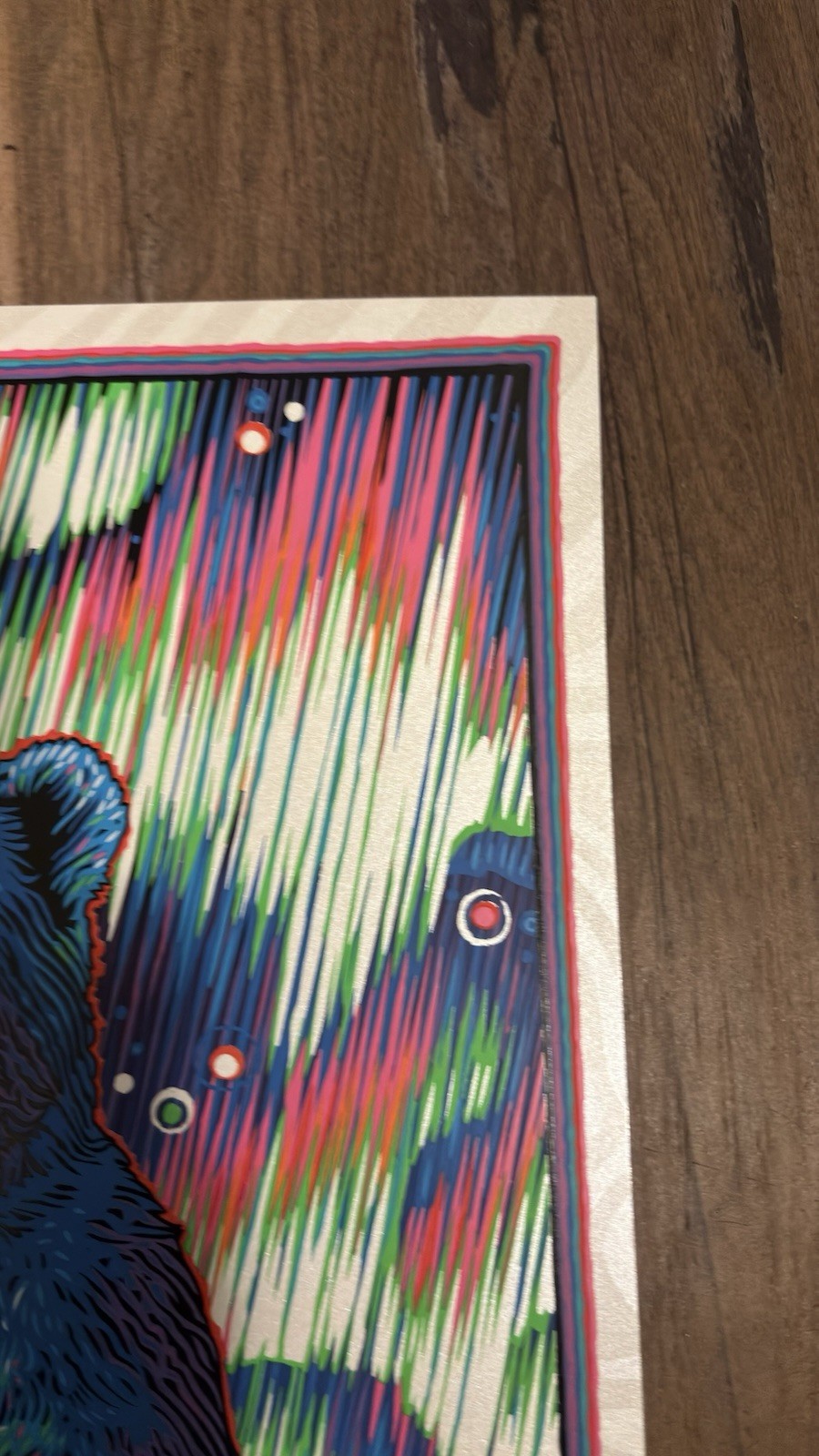 Todd slater grateful dead art print. 12x14. muir beach 1965.