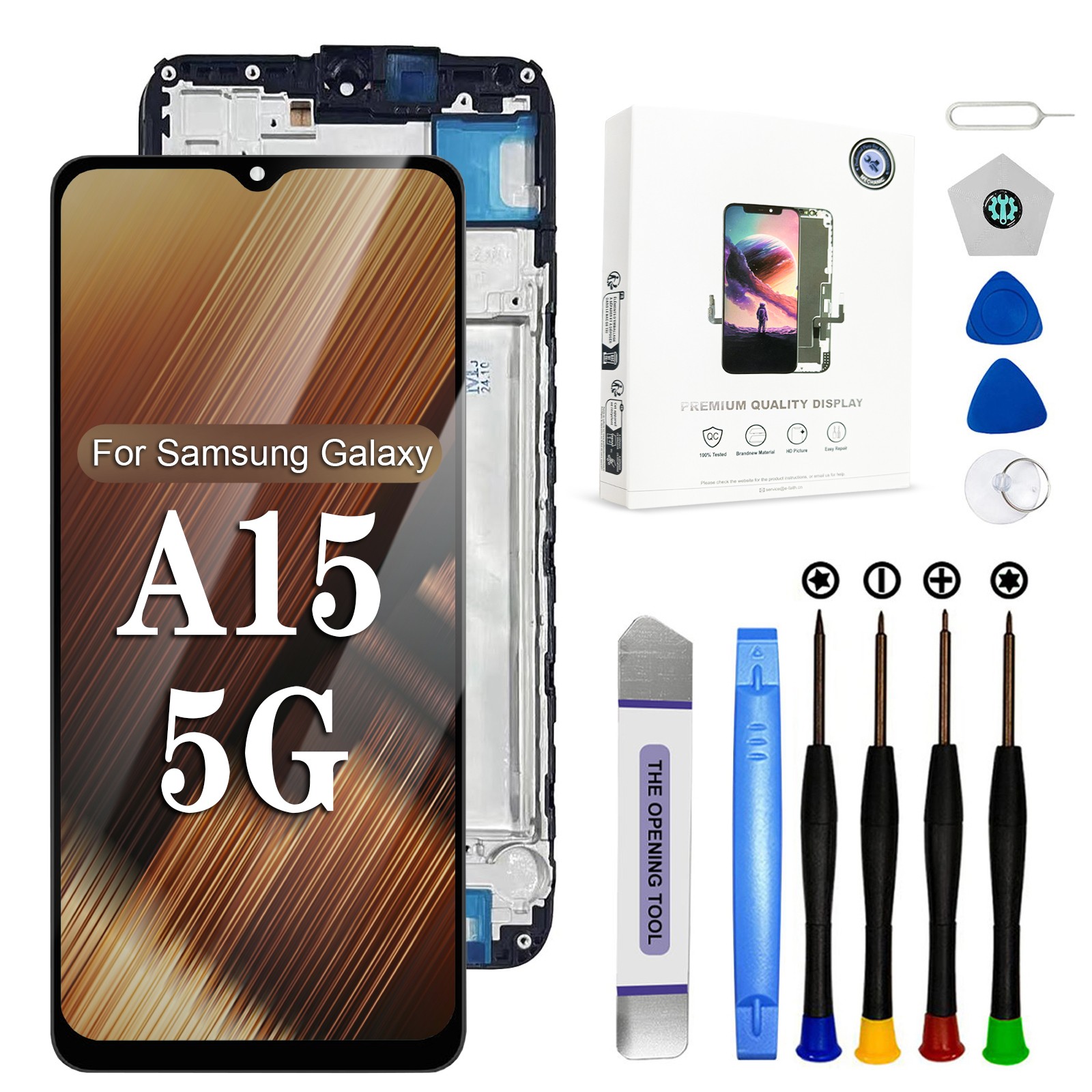For Samsung Galaxy A15 5G A156U LCD Screen Touch Display Digitizer Replacement