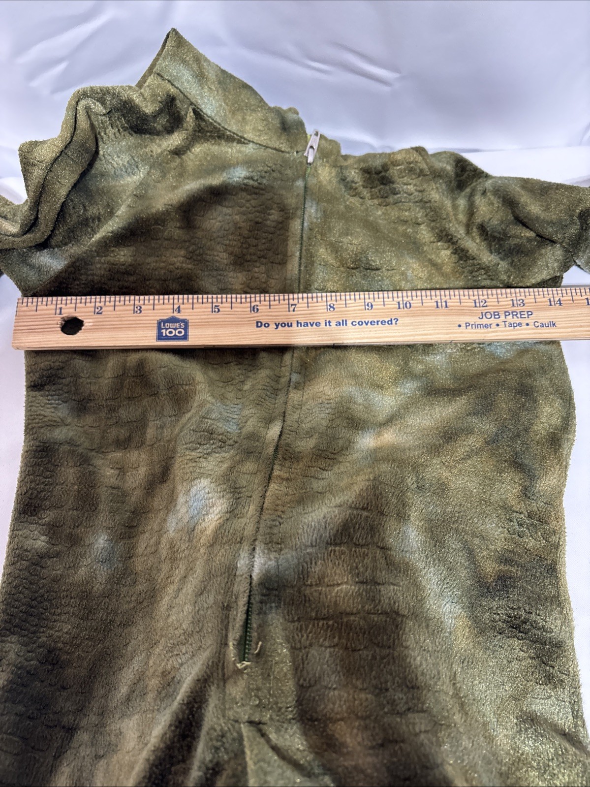 Princess Paradise Toddler dragon costume Full front zip Hood and tail 18M-2yrs.