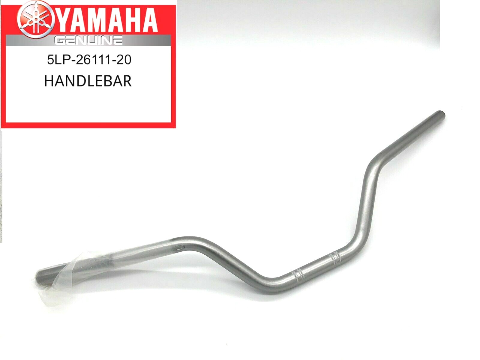 OEM Yamaha  Handlebar Handle Bar Gray Banshee Raptor 660, Blaster Warrior 350