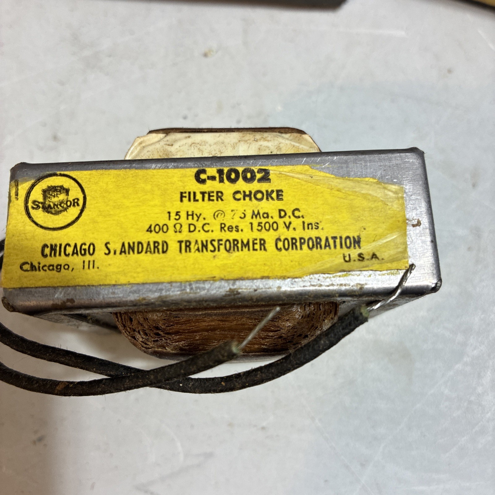 Stancor NOS Filter Choke C -1002