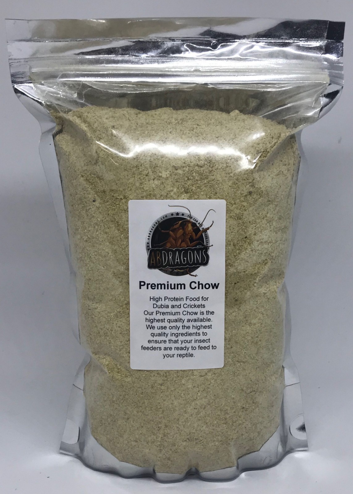 Premium Chow High Protein Food Dubia Roaches Crickets Free Shipping Available!!!