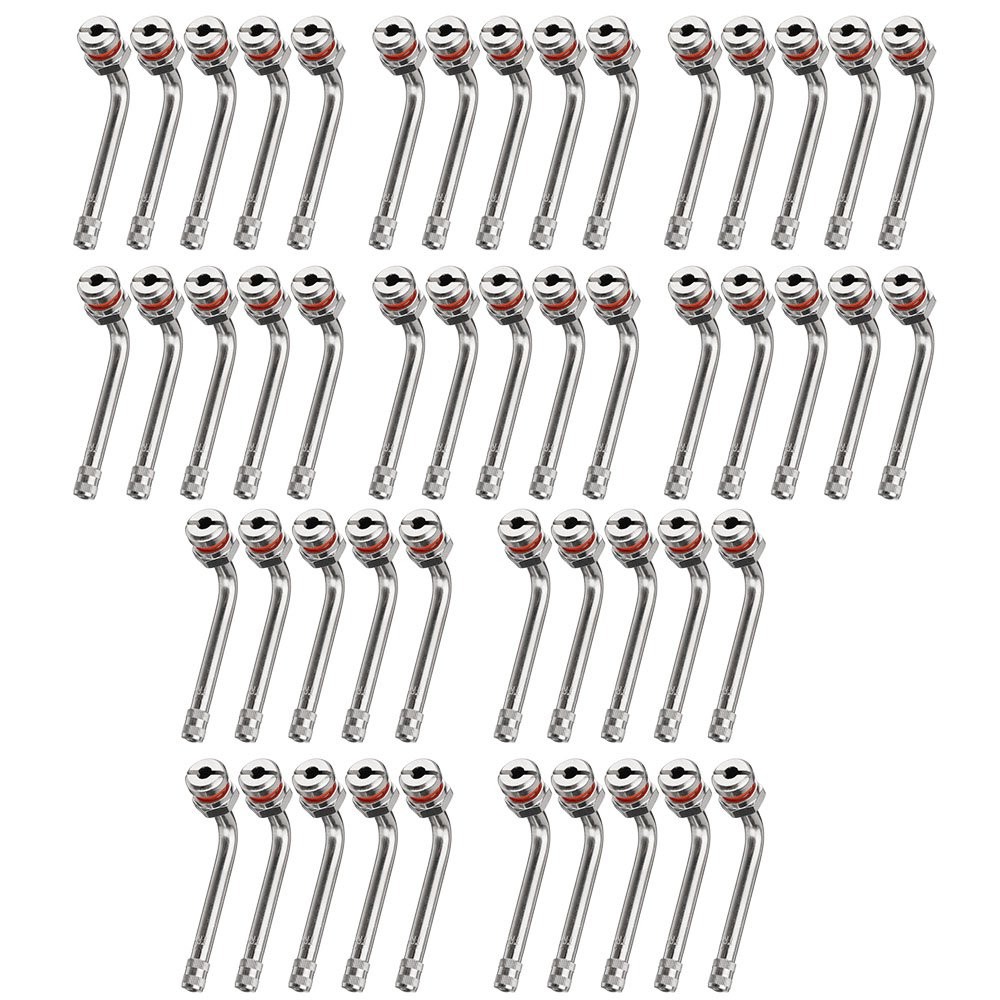 50 Kits New TR545D Truck Tire Valve Stems for New 22.5 & 24.5 Alcoa Aluminum