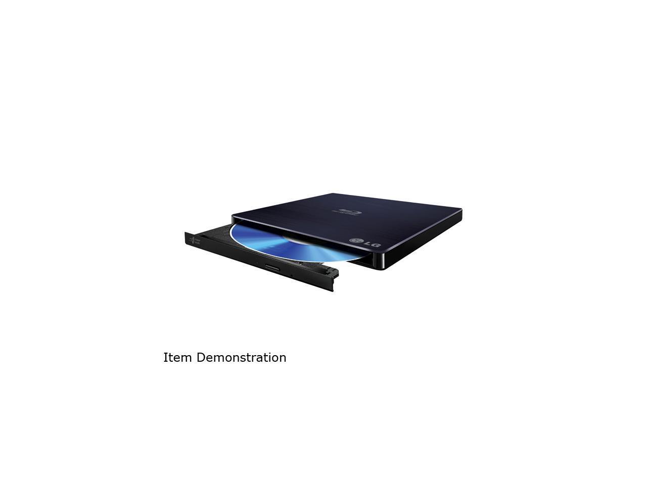 LG WP50NB40 LG WP50NB40 External Blu-ray Writer - Black - BD-R/RE Support - 24x