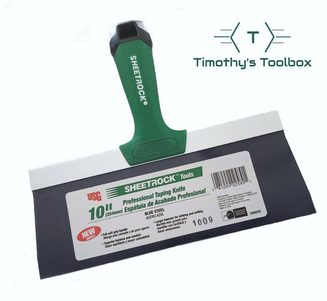 USG Sheetrock Pro Drywall Taping Knife Set 6-8-10-12 Matrix Style