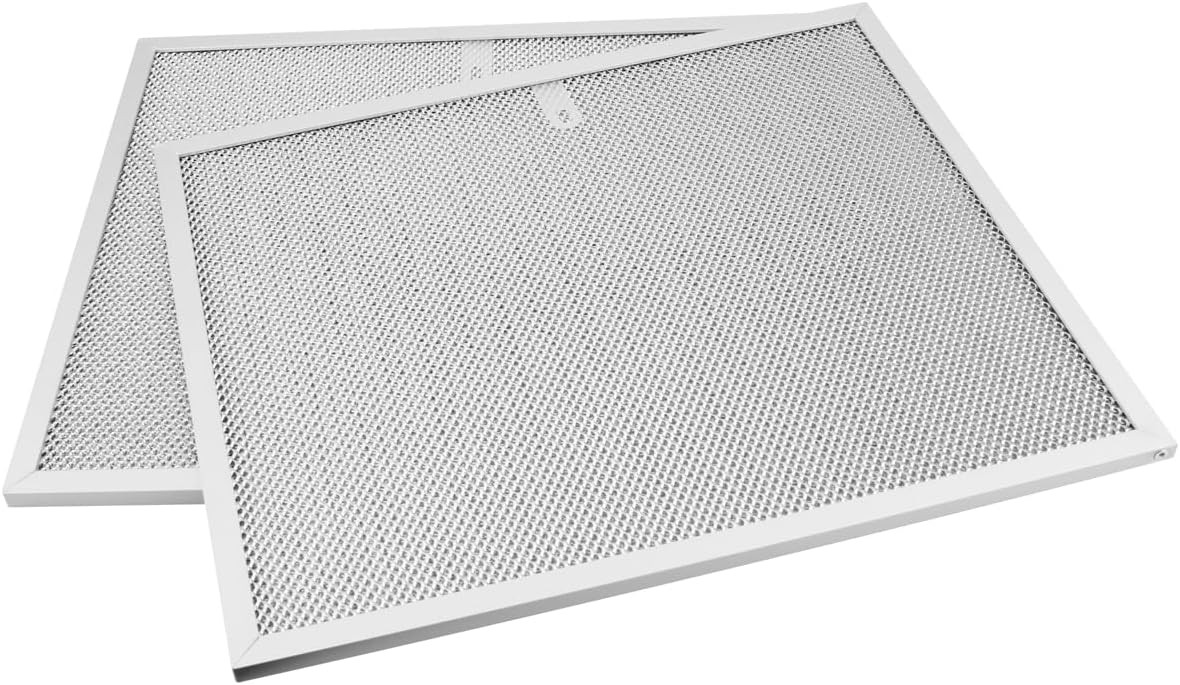 2 Pack BPS1FA30 99010299 Range Hood Grease Filter 11-3/4" X 14-1/4" X 3/8" Alumi