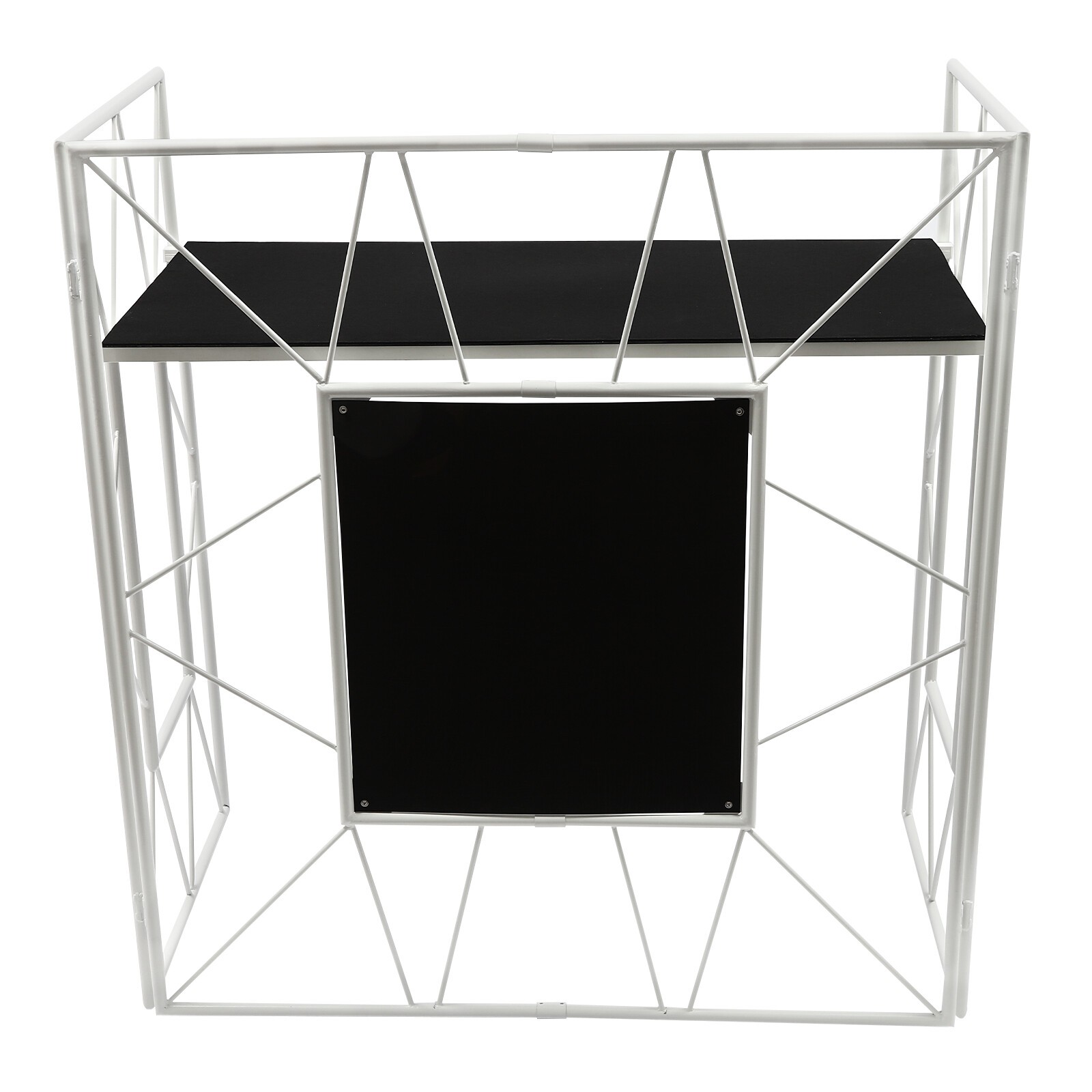 DJ Display Stand, DJ Event Booth Facade, Portable DJ Facade Booth Table, DJ Cont