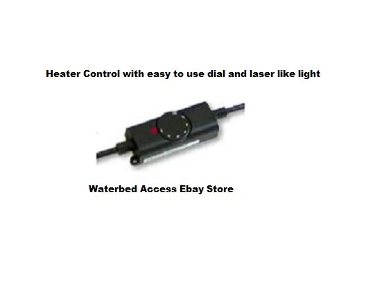 Waterbed heater for hardside and deep fill softside water beds