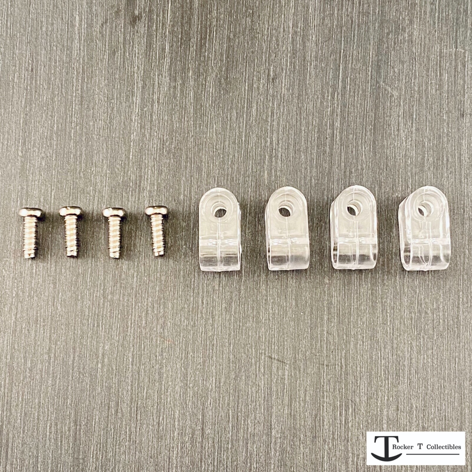 Riddell Authentic Acrylic Mini Helmet Facemask Clips - Replacement Upgrade