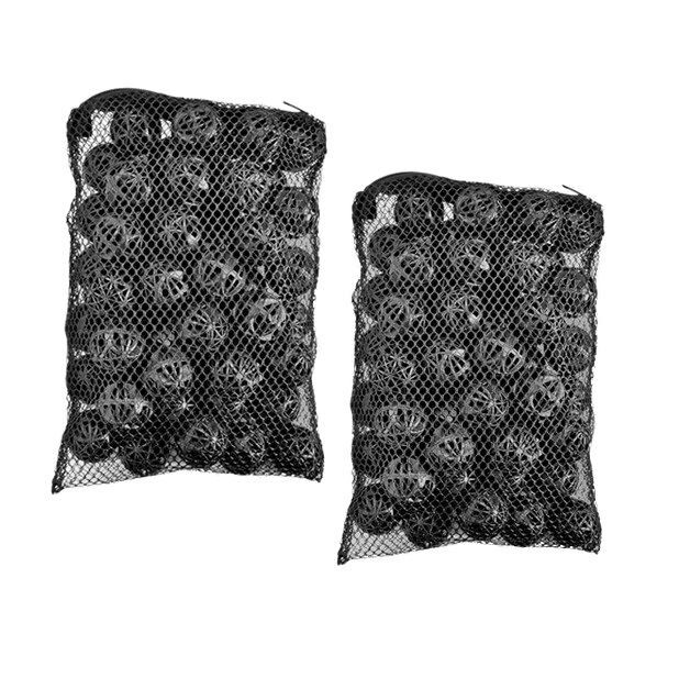 100 pcs 1" Bio Balls Aquarium Fish Reef Pond Media Filter FREE Media Bag.