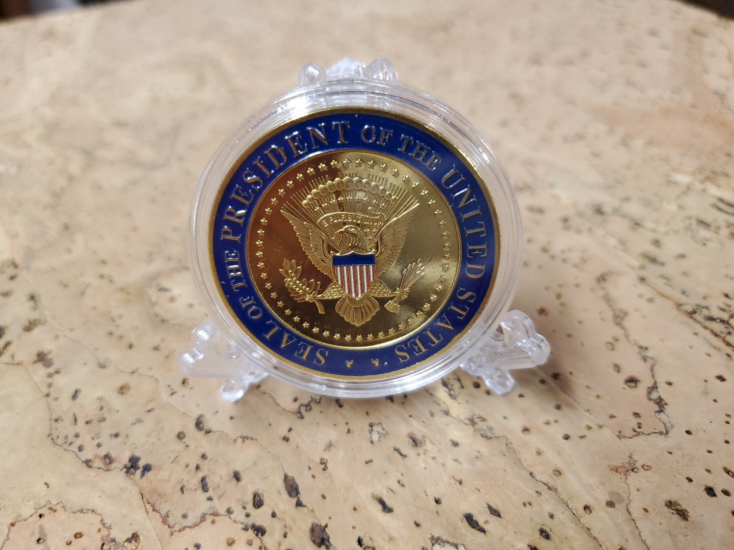 U.S. 45th President Donald Trump Challenge Coin - White House Presidential Seal