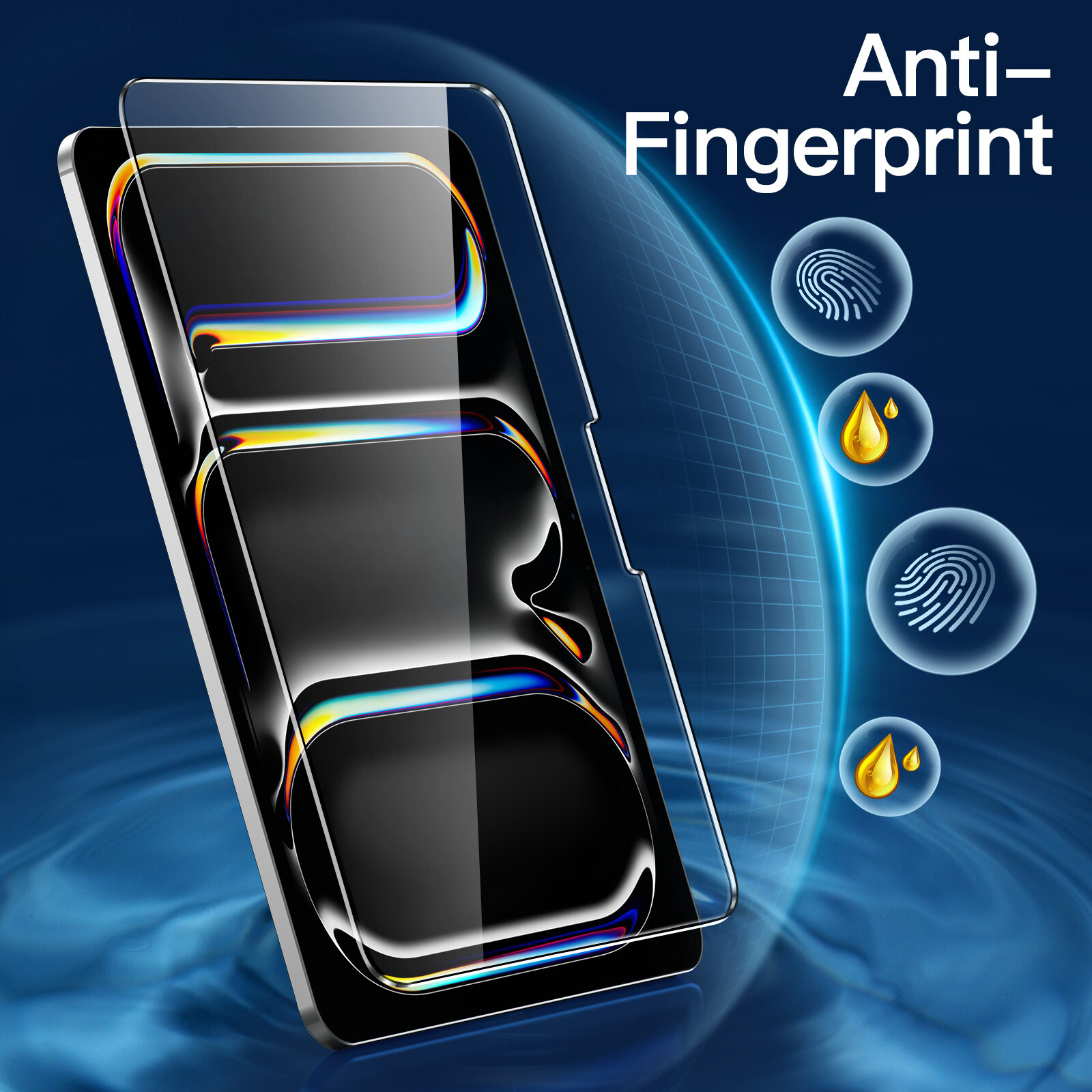 Screen Protector for iPad Pro 11/13-Inch M4 and iPad Air 11/13-Inch M2 (2024)