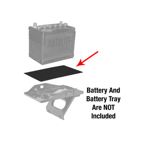 BATTERY MAT ACID ABSORBER & NEUTRALIZER (BLACK)