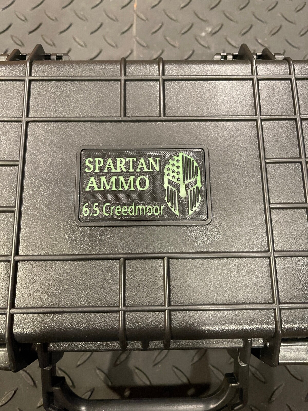 6.5mm 6mm Creedmoor Cartridge Spartan Ammo Box Case Waterproof Lockable Vented