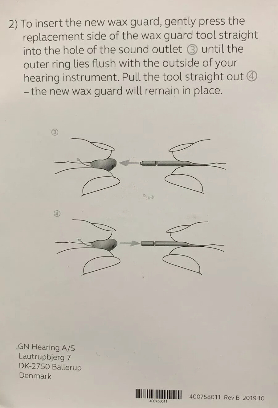 GN Resound Jabra Wax Filter. 16 Filters. Linx, Quattro, Key, One, Omnia, Enhance