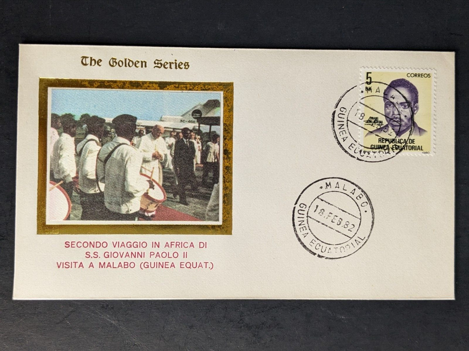 Pope John Paul II, The Golden Series Trip to Africa Nigeria Benin 11 Covers Plus