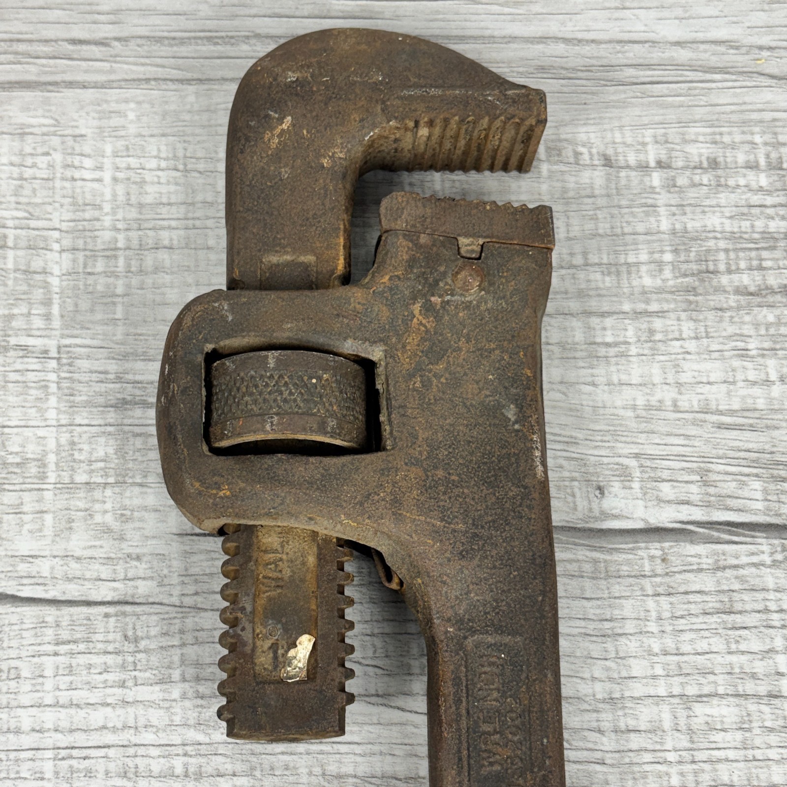 Vintage Stillson Walworth 18" Adjustable Pipe Wrench Heavy Duty Made in USA