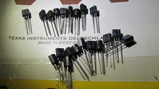 BC183 Texas Instruments W-Germany BJT NPN Bipolar Transistor OBSOLETE (X1PC) USA