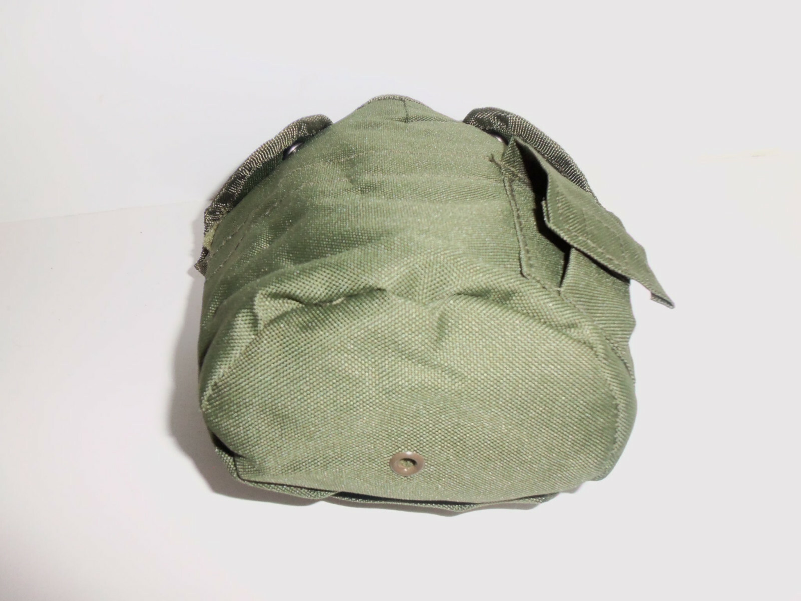 NEW Tactical Military 1qt Canteen COVER with Alice Clips and Side Pouch OD GREEN