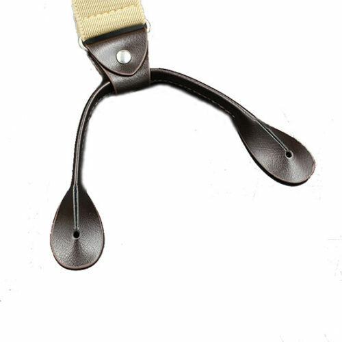 TECHTONGDA Hot Adjustable 4 Color Button Holes Link Men's Elastic Suspenders