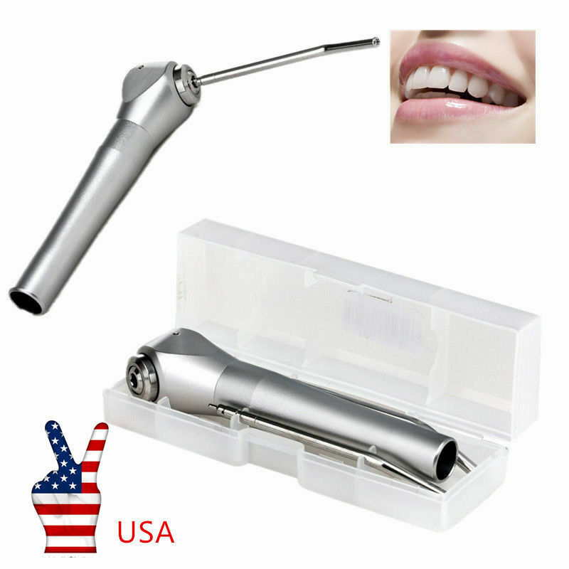 Dental 3 Way Air Water Spray Triple Syringe Handpiece w/ 2 Nozzles Tips Tubes CE