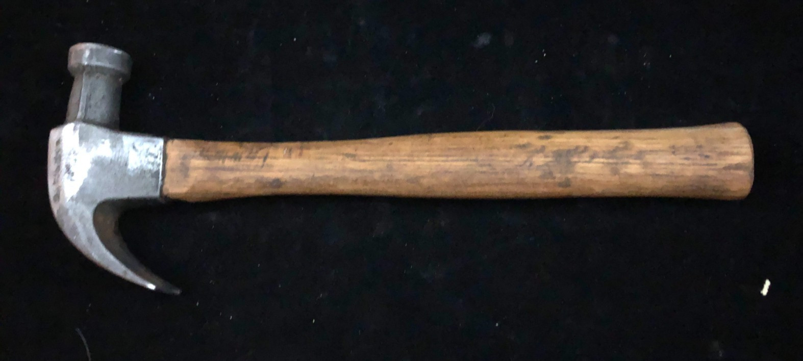 VINTAGE ECLIPSE Curved Claw Hammer Wood Handle 13"