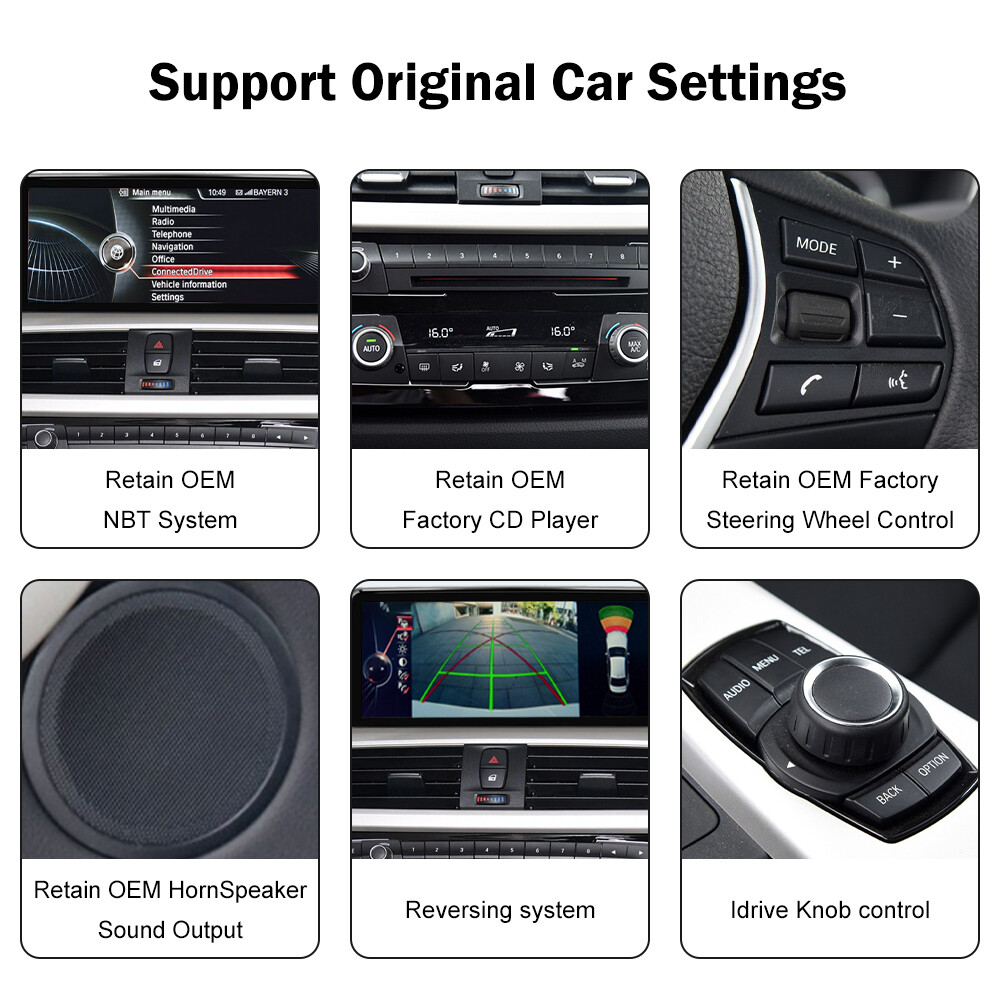 10.25' CarPlay Touchscreen Multimedia For BMW NBT F30 F31 F32 F33 F34 F36 F80