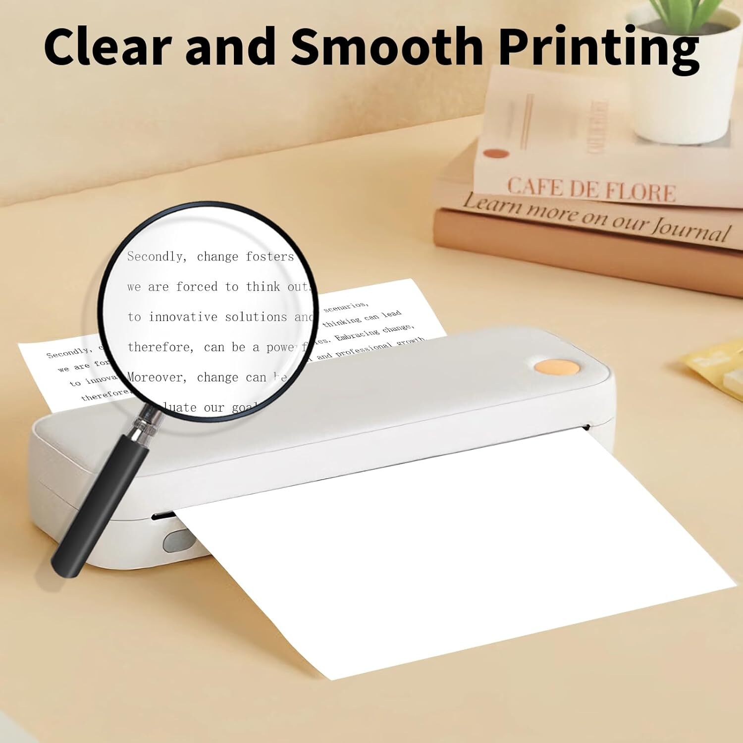 100-1000x 8.5x11" Folded A4 Thermal Continuous Paper For M08F M832 Hprt Printer