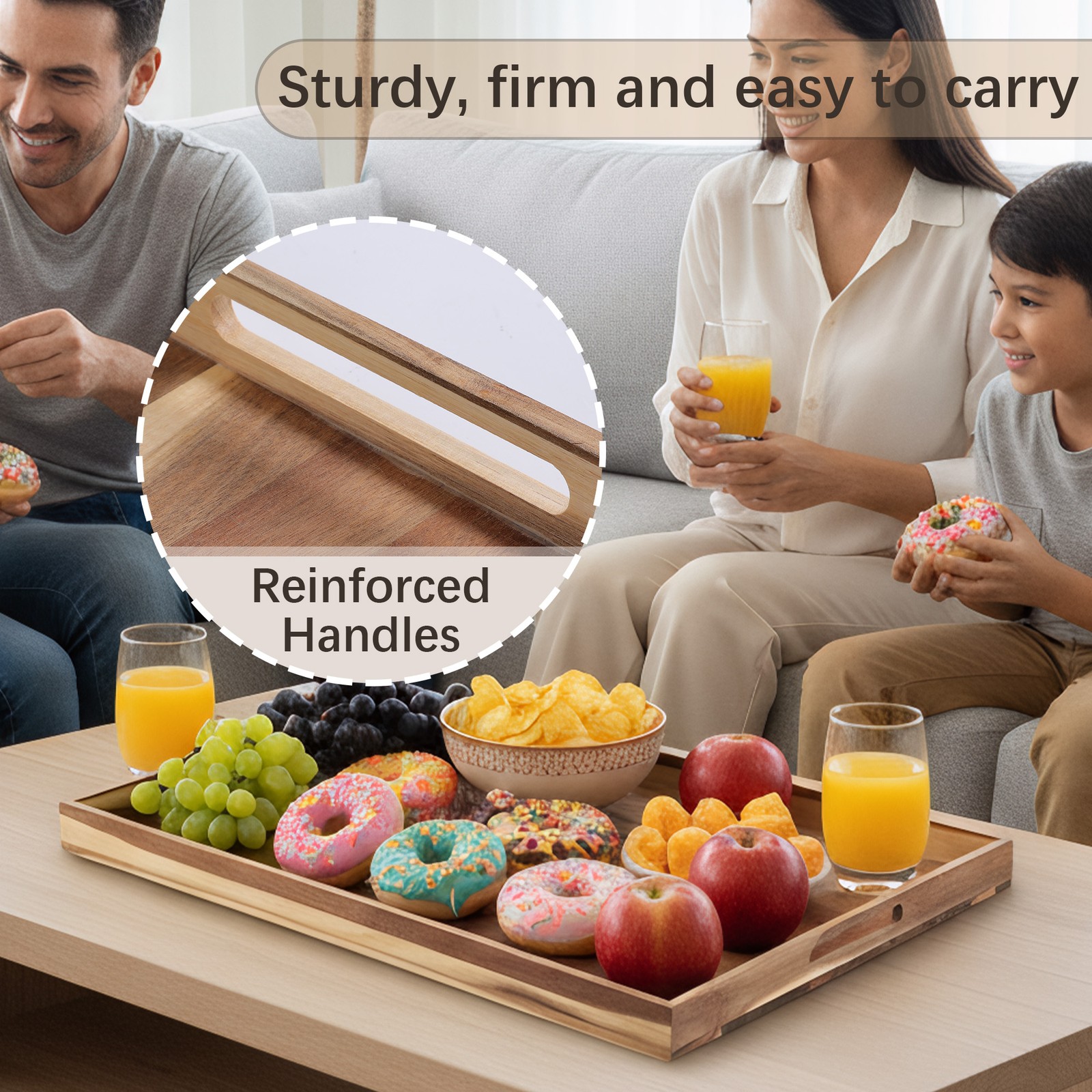 30"x22" Acacia Stove Cover Noodle Board w/ Juice Groove for Gas & Electric Stove