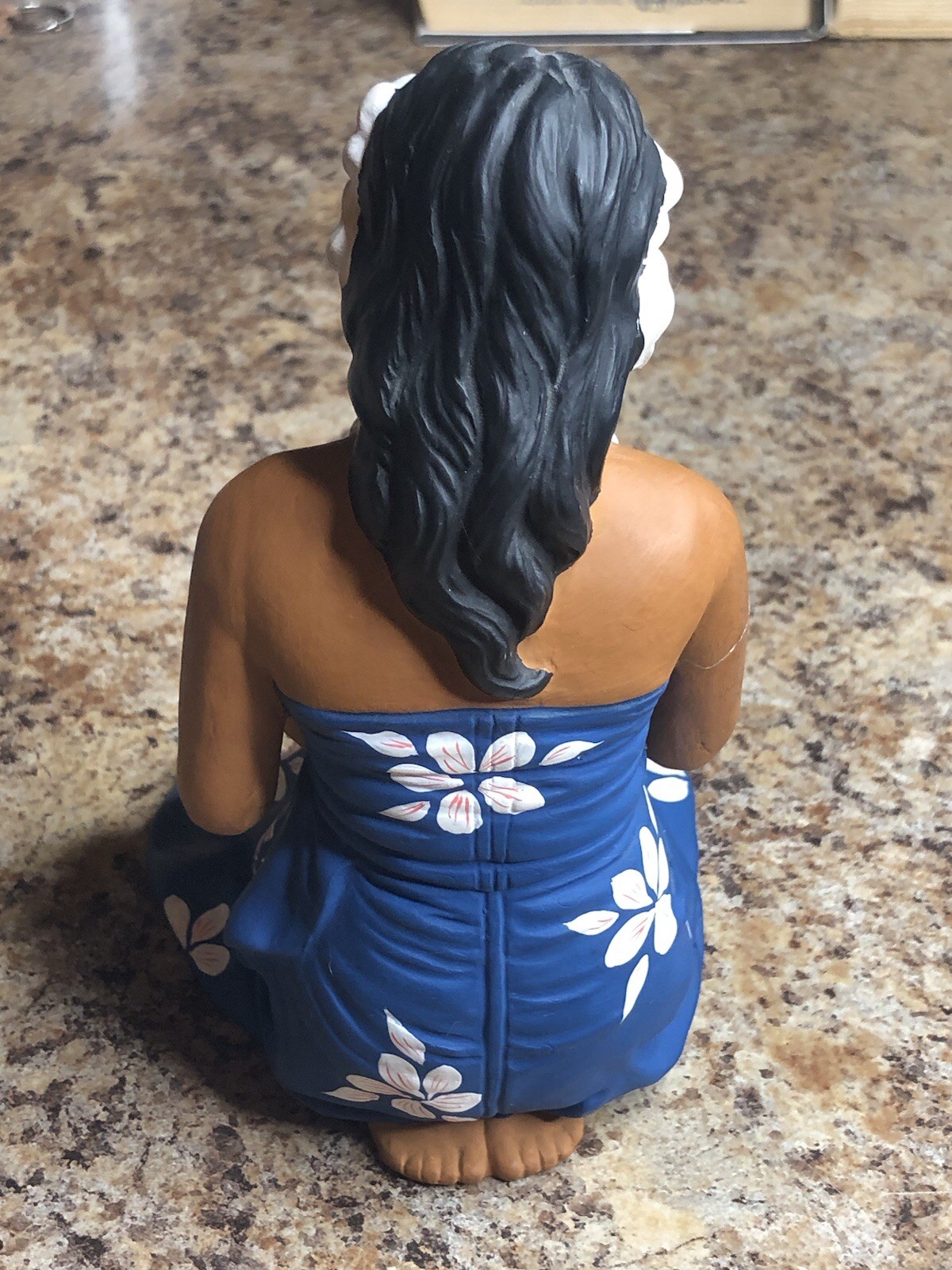 Very Rare 1950’s Hakata Urasaki Hawaii Hula Doll With IPU Made In Japan Damaged