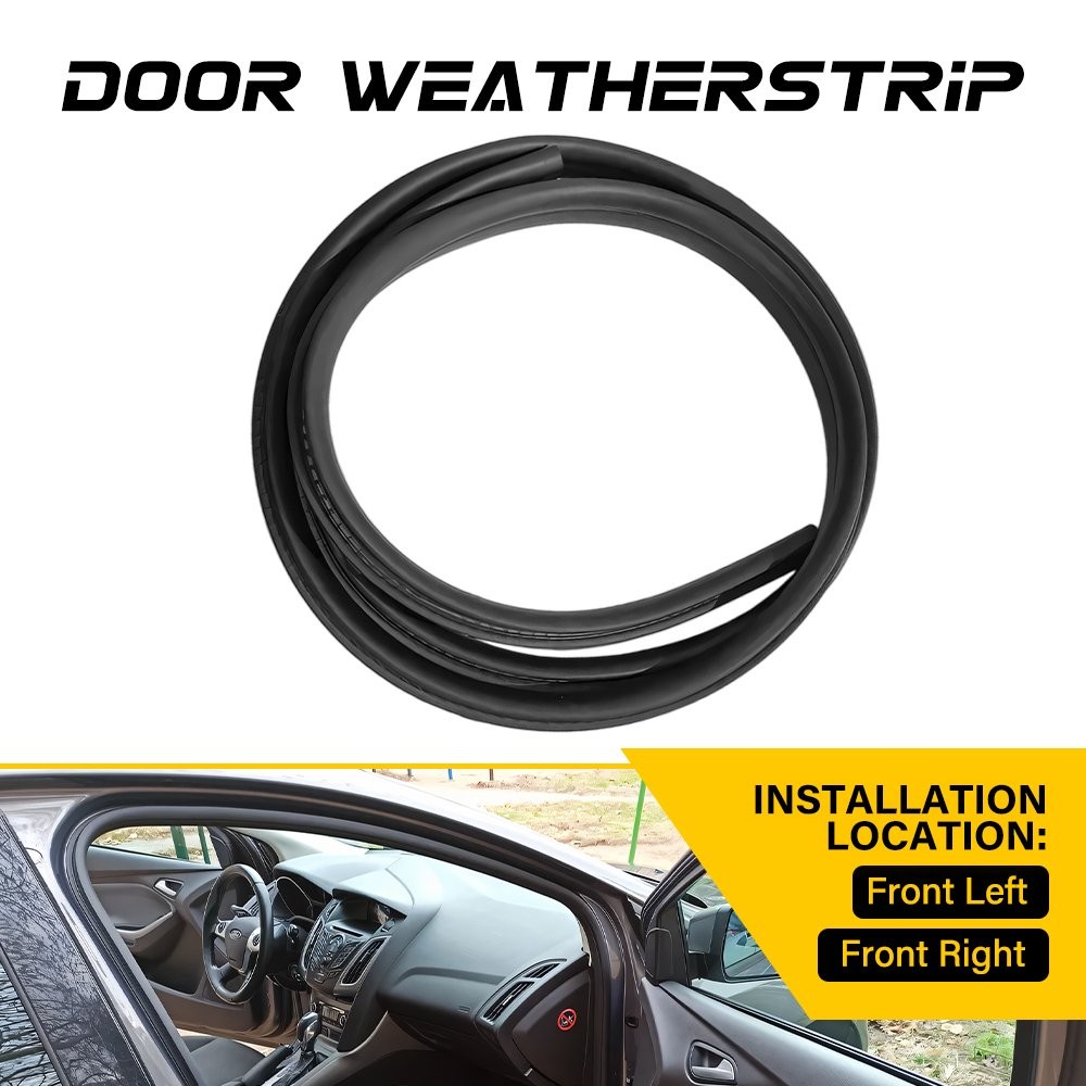 Door Weatherstrip Seal Front Driver or Passenger Side For 2012-2018 Ford Focus