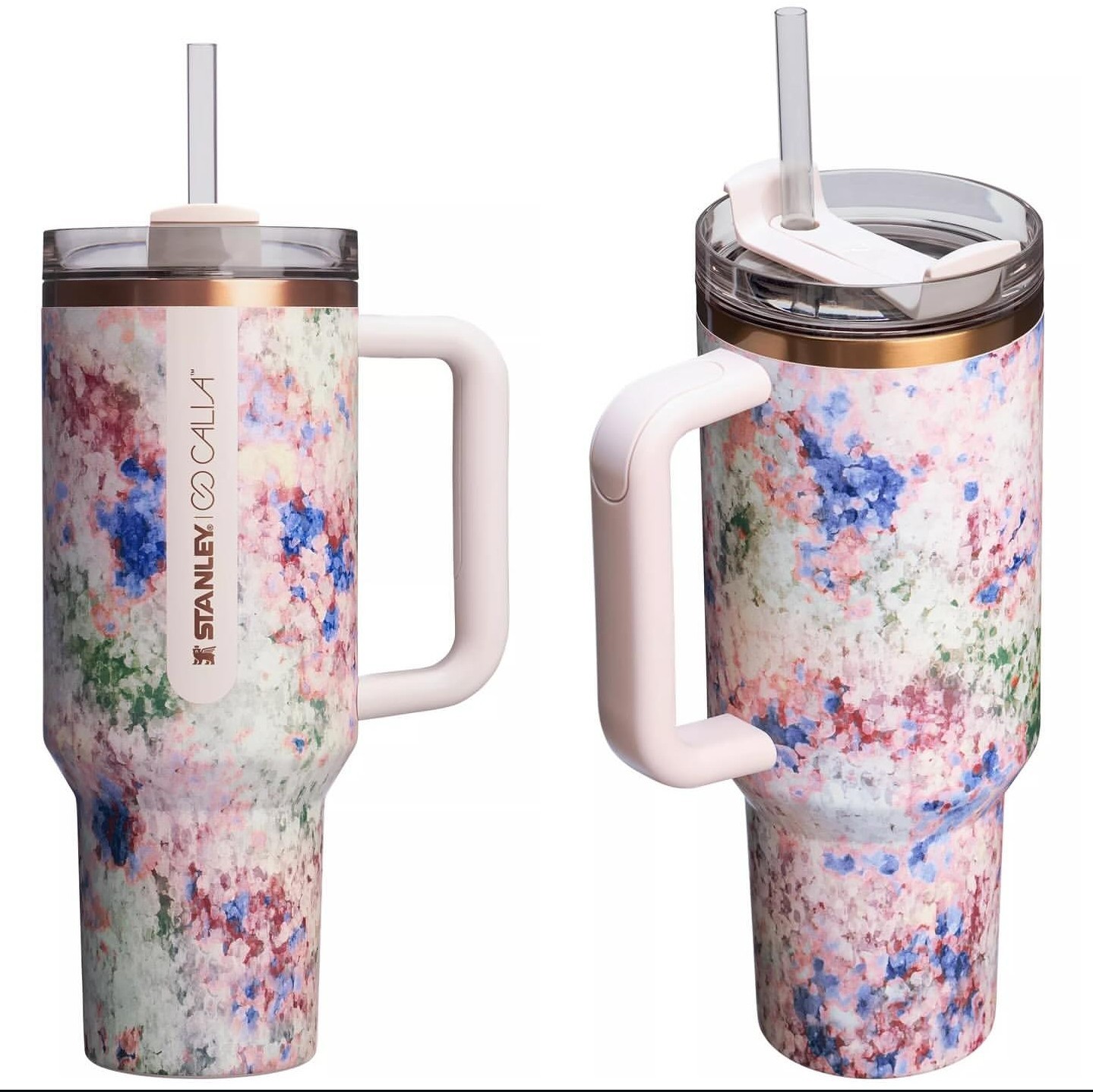 BRAND NEW LIMITED EDITION Stanley x CALIA 40 Oz Quencher H2.0 - Olive Eden