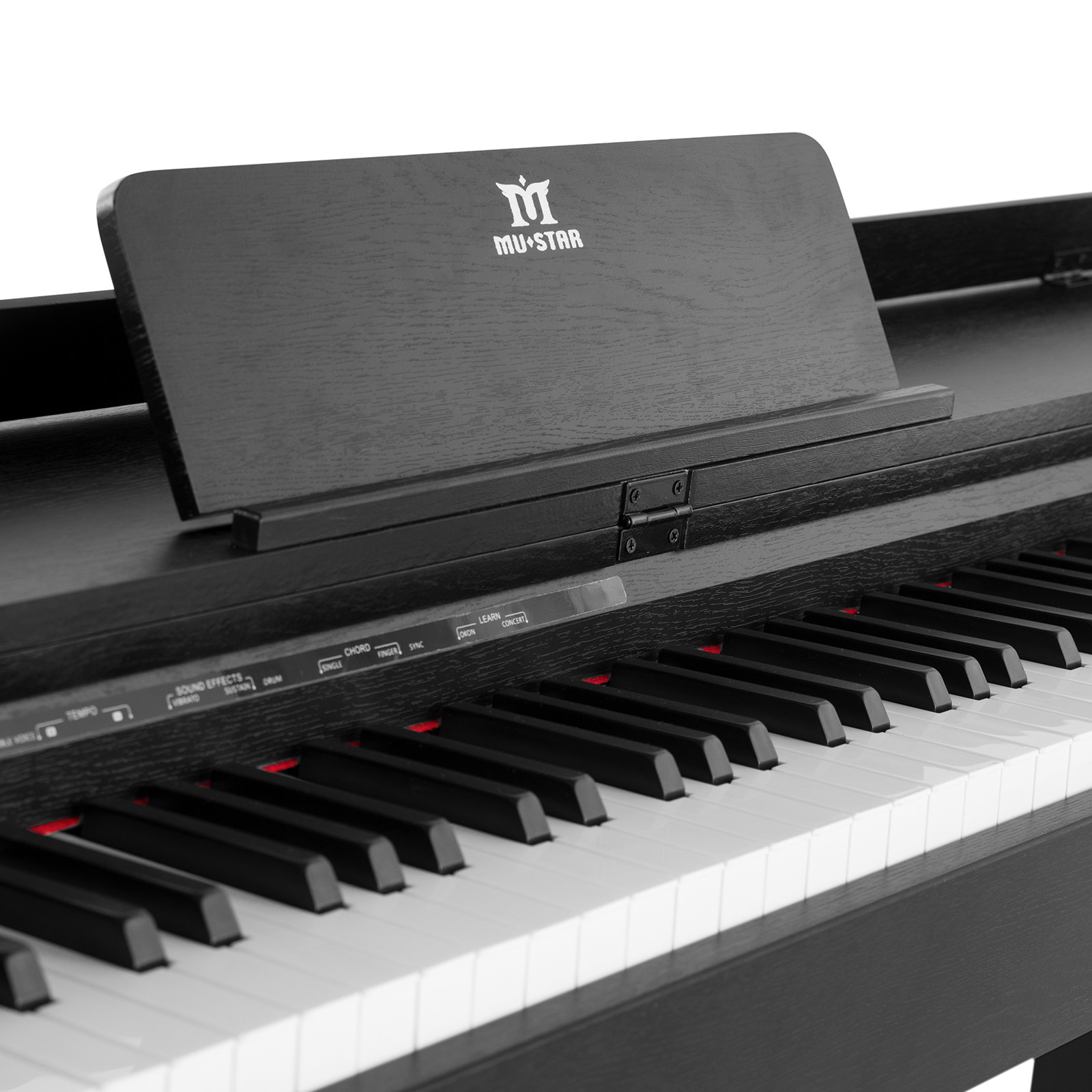 Black Full Size 88Key Weighted Hammer Action Digital Piano Keyboard with 3-Pedal