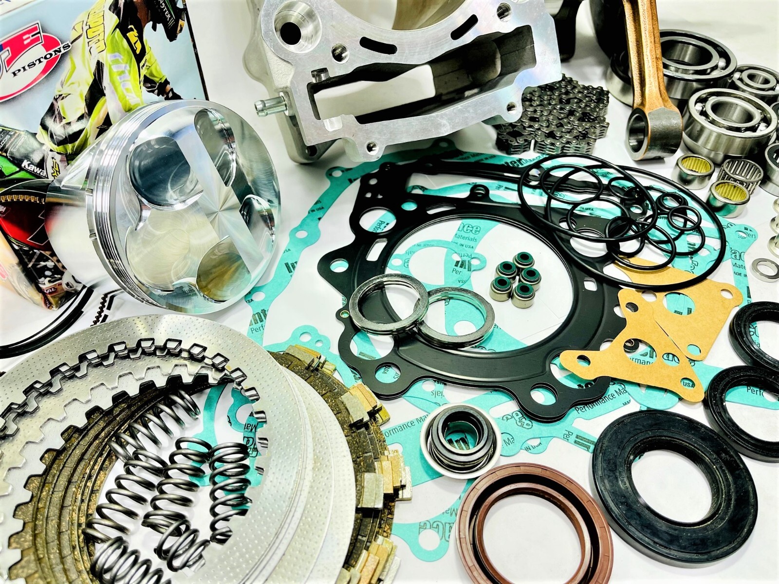 Raptor 660 102mm Big Bore Stroker Crank Rebuild Kit 719 Complete Motor Assembly